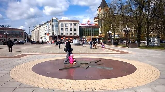 Фотосъемка на площади Победы в Калининграде смотреть онлайн