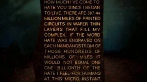 I have no mouth and I must scream-AM's hate speech