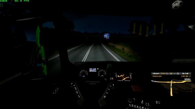 171 km/h на MAN TGX XXL смотреть онлайн