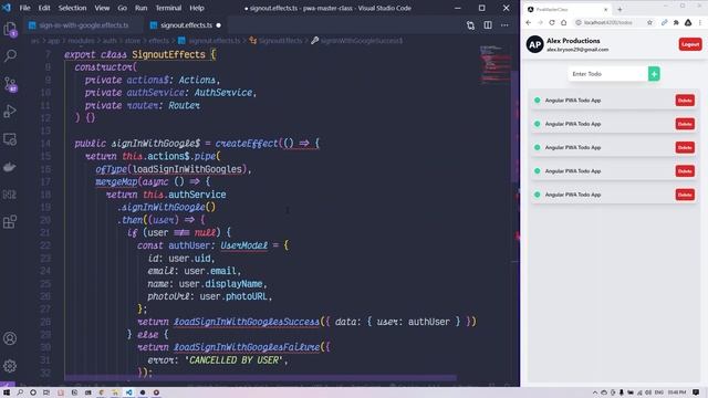Angular PWA With NgRx and Firebase From Beginner to Advance Tutorial | Angular 11 Tutorial |Giveawa смотреть онлайн
