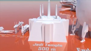 Star Wars Size Comparison - Сравнение размеров объектов "Звездных войн"