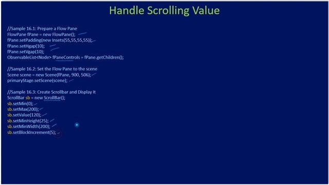 ScrollBar | Retrive Scroll Position on Change | JavaFx GUI Tutorial #019 смотреть онлайн