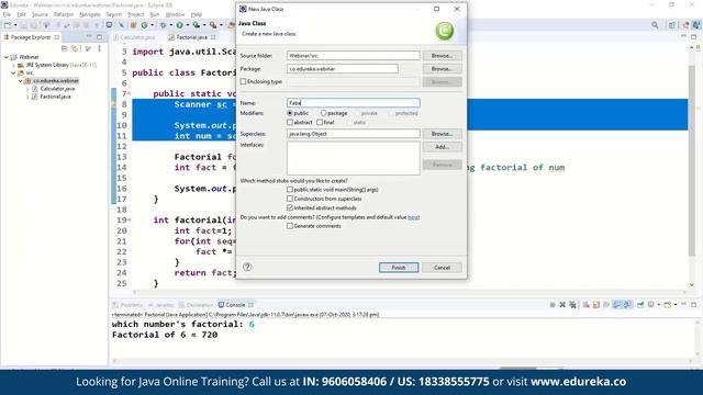 Java Programs | Fibonacci Series, Factorial, Heapsort And Pattern Programs | Edureka Rewind - 5 смотреть онлайн