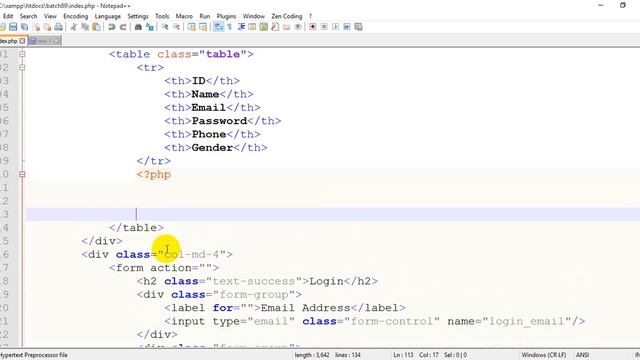 php with mysql Part 2 in bangla tutorial смотреть онлайн