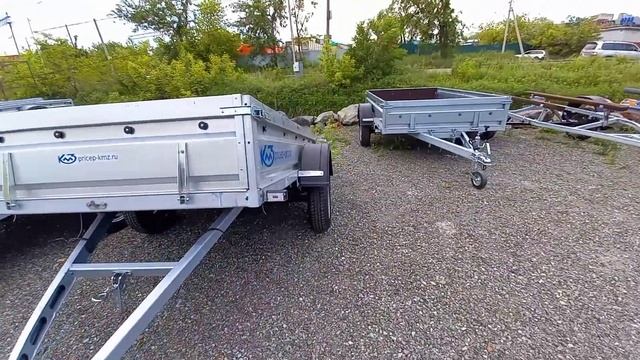 Прицепы КМЗ "Мастер" и "Мастер-М" смотреть онлайн