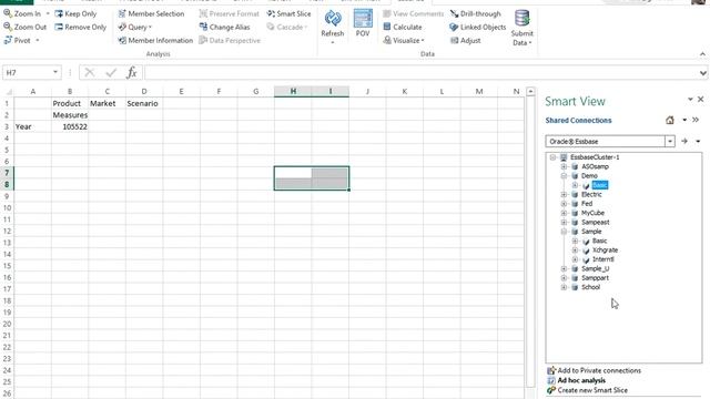 Essbase Multi Grid Tutorial смотреть онлайн