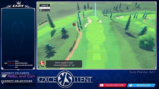 The Chaotic Nature of Golf | Mario Golf Super Rush | The KZXcellent Supercuts смотреть онлайн