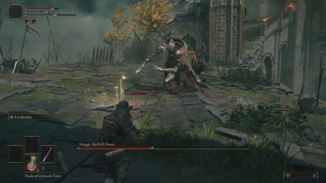 Elden Ring: Margit the Fell (Solo) (Samurai) смотреть онлайн