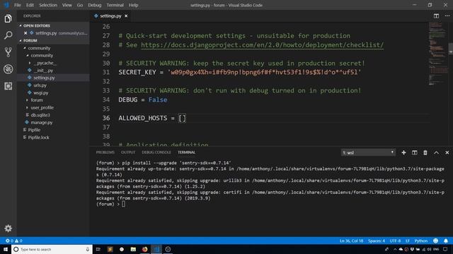 Tracking Apps Errors in Django With Sentry смотреть онлайн