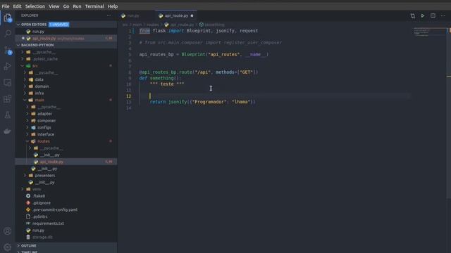 Clean Architecture Python 11 - Framework Flask e Rotas 1 смотреть онлайн