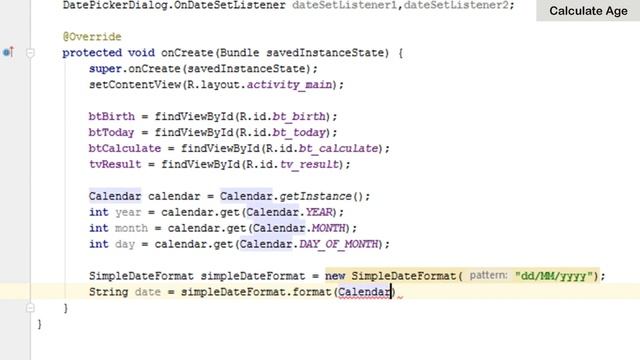 How to Calculate Age in Android Studio | CalculateAge | Android Coding смотреть онлайн