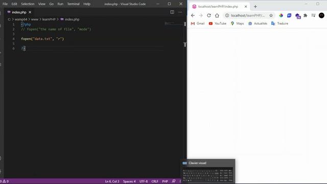 شرح php من دورة php darija (دورة php كاملة) -- PHP fopen function смотреть онлайн
