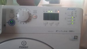 Неисправности с мигающей индикацией Indesit bwsa 61051