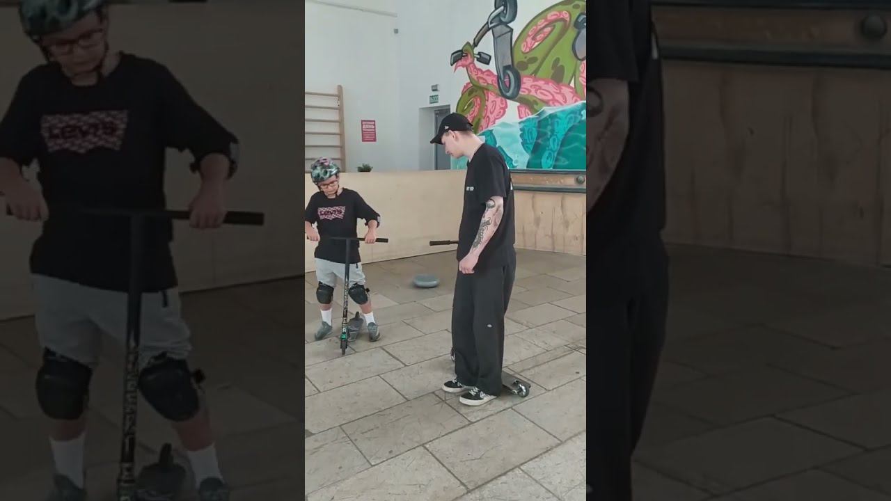 Тренировка по трюковому в скейтпарке BunnyHop Москва Смольная 24 А #крытыйскейтпарк #трюковойсамокат смотреть онлайн