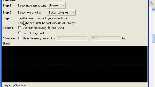 Tune your ukulele or guitar with your PC смотреть онлайн