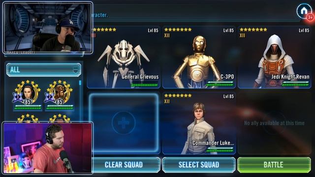 Jar Jar Binks Incoming to Galaxy of Heroes or Ki-Adi-Mundi? Grievous SOLOS Galactic War! смотреть онлайн