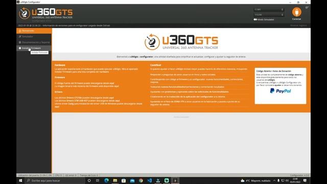 u360GTS Tracker - Instalar firmware en la controladora SpRacing F3 #Instalar configurator #español смотреть онлайн