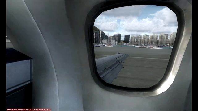 Flight Simulator X HD Landing Gibraltar X Vue Passager ;) смотреть онлайн
