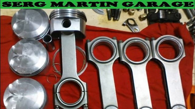 Как развесить Шатунно-поршневую группу ШПГ смотреть онлайн