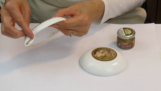 Decoupage Ideas Vintage Christmas Ornaments Serviettentechnik