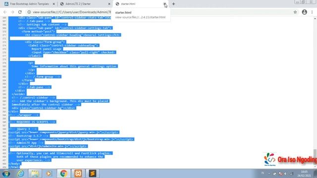 Cara Mengganti Skin CSS Warna Pada AdminLTE - Tidak Perlu Merubahnya Pada CSS. смотреть онлайн