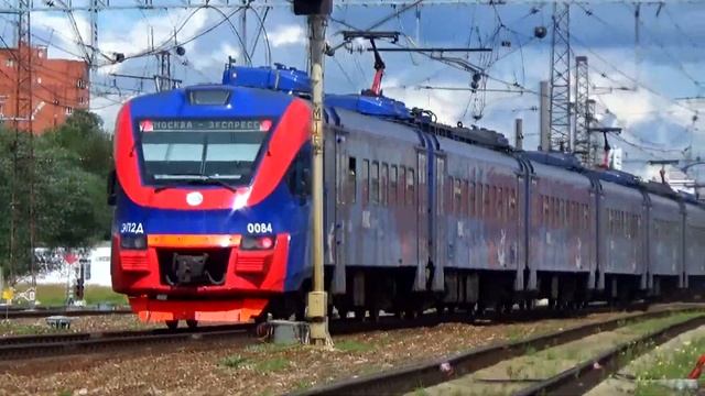 Электропоезд ЭП2Д-0084 "РЭКС-ЦППК" экспресс сообщением "Калуга 1 - Москва Киевская" смотреть онлайн