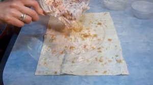 ЛАВАШ С СЫРОМ И ВЕТЧИНОЙ