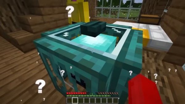 Stuck INSIDE A Game In Minecraft!
