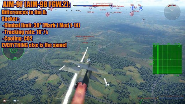 War Thunder Diving down on the AIM-9 Sidewinder! A bit of the history, how it works and the variant смотреть онлайн