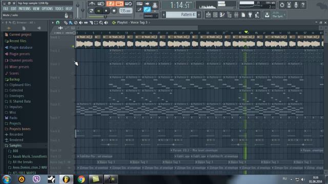 Hip Hop beat в FL Studio, проект смотреть онлайн