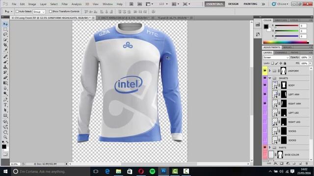 Ultimate Long Sleeved Jersey Template l Design Tutorial #13 смотреть онлайн