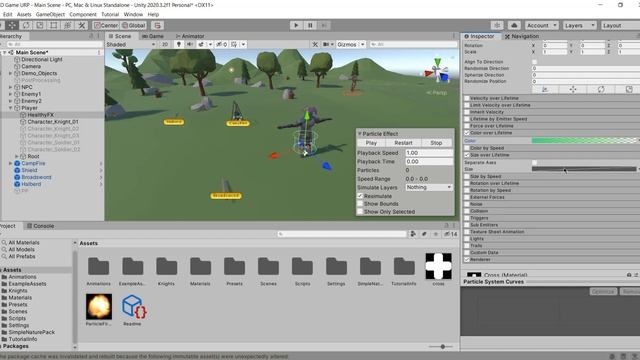 Как сделать эффект лечения в 3D игре? смотреть онлайн