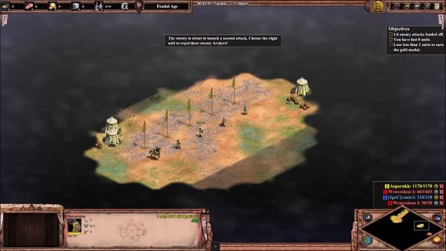 Land Battle (Gold) - Age of Empires 2: Definitive Edition: The Art of War смотреть онлайн