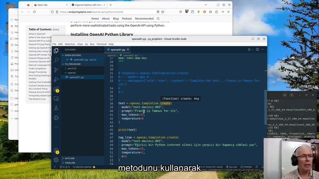 Python ile Openai API Kodlama смотреть онлайн