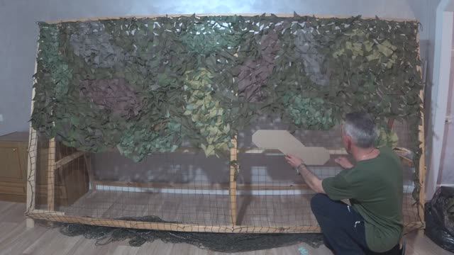 плетем маскировочную сеть дома смотреть онлайн