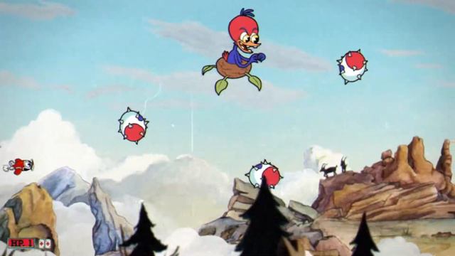 Cuphead - Aviary Action (Wally Warbles) смотреть онлайн