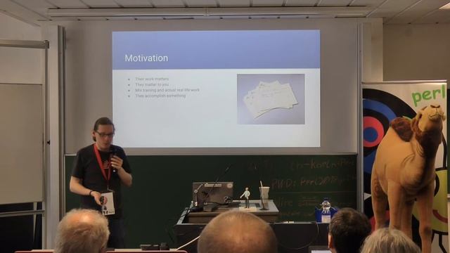 Turning humans into Developers with Perl (Julien Fiegehenn) смотреть онлайн