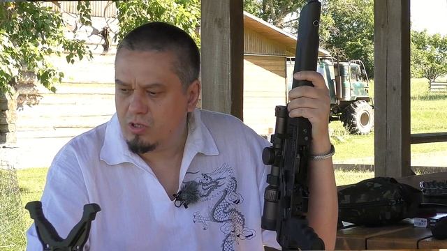 «Сайга-308» с длиной ствола 415 мм. Охотник Илья Куликов о своём оружии смотреть онлайн