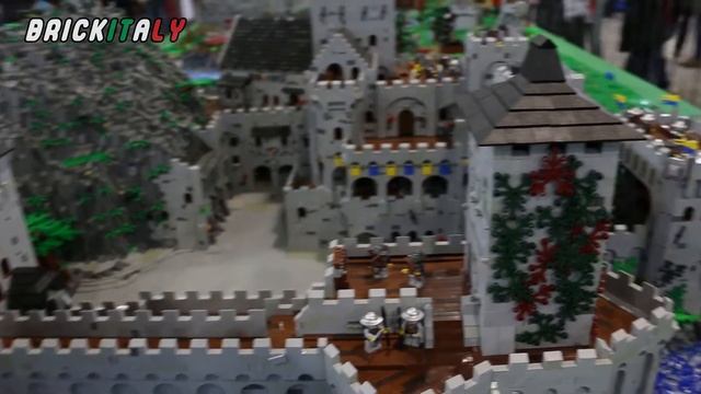 Mega diorama Lego Castle! смотреть онлайн