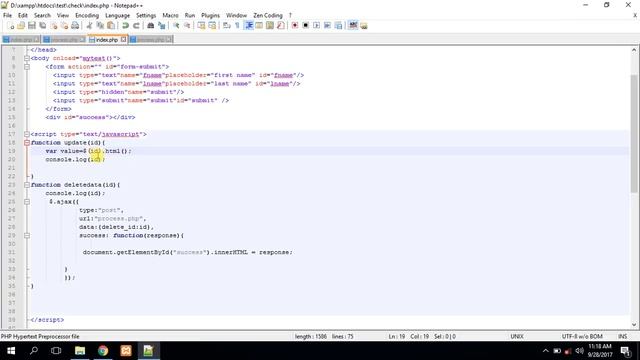 Ajax live table edit bangla contenteditable in php mysql смотреть онлайн