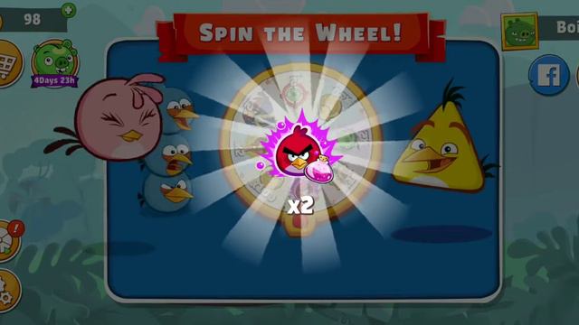 Angry Birds Friends Spin The Wheel! смотреть онлайн