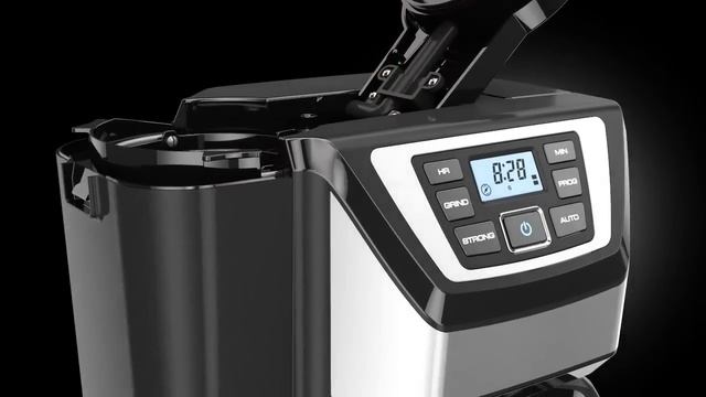Black + Decker Mill & Brew Coffee Maker Features смотреть онлайн