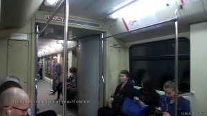 метро Семёновская,  Электрозаводская и поезд Акварель // 12 мая 2018