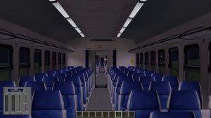 Обзор ЭД4М с функционалом в Minecraft Immersive Railroading