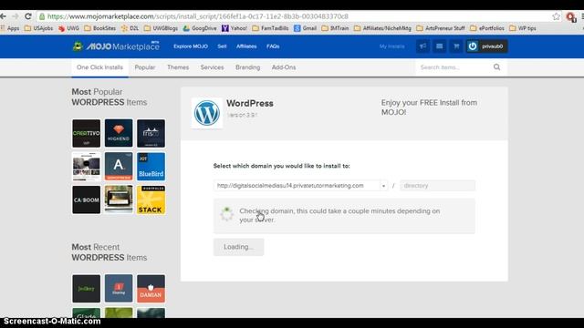 Installing WordPress on my domain/subdomain смотреть онлайн