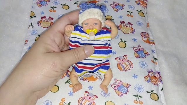 МИНИ РЕБОРН ДИМУЛЬКА из полимерной глины. смотреть онлайн