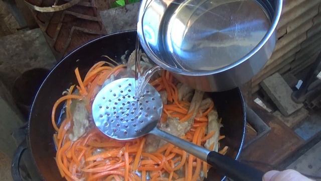 Плов в казане. Как приготовить. Рецепт от Шефа. Мужская кухня #pilaf смотреть онлайн