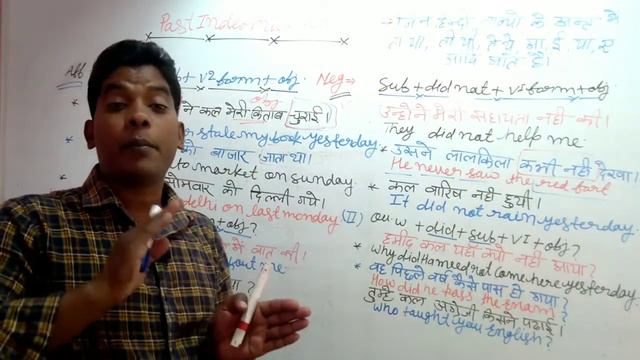 past indefinite tense/simple past tense /past indefinite tense with examples смотреть онлайн