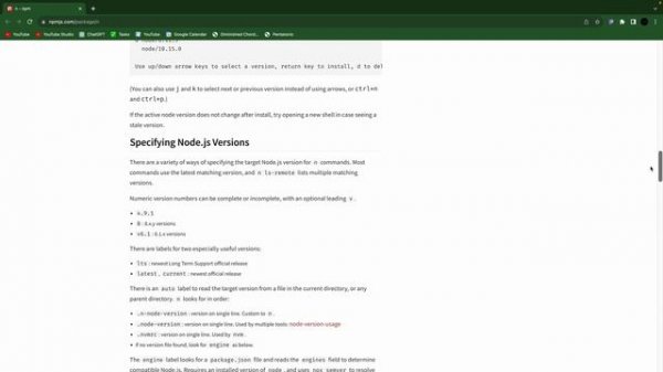 How to Update Node.js