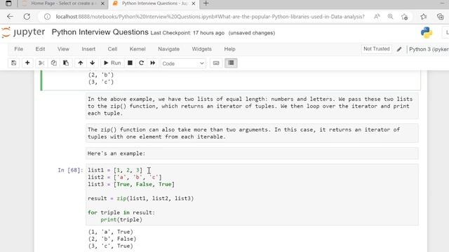 What is the Use of zip Function In Python смотреть онлайн